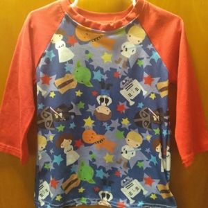 Boys Star Wars Raglan